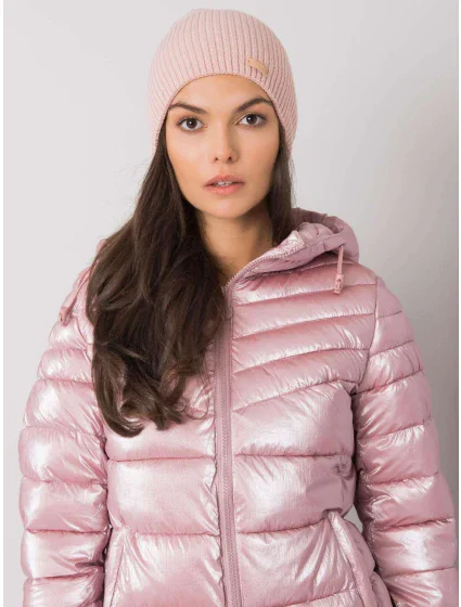 Dámska čiapka svetlo ružová