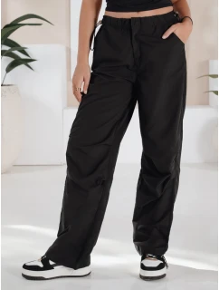 Dámske padákové nohavice MORAT black FashionStreet UY1663