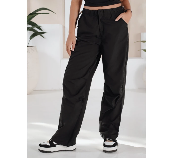 Dámske padákové nohavice MORAT black FashionStreet UY1663
