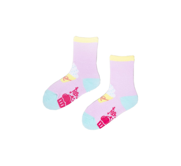 Ponožky pre mladých YO! SKA-0003G ABS A'6 27-30