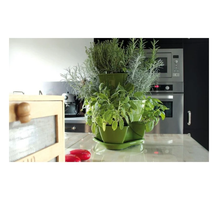 VERYKAL GARDEN CASCADE POND na bylinky - WHITE Dětské