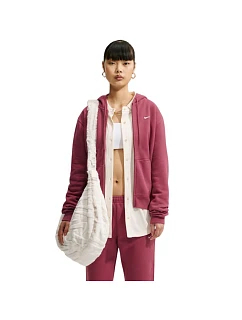 Dámska mikina Nike Studio Fleece Medium Weight, ružová, IM8504 654