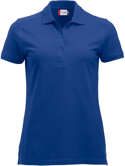 Clique Classic Marion S/S Dámske polo tričko z hrubej bavlny 67.8246 tmavomodré Clique Classic Marion S/S Dámske polo tričko z hrubej bavlny 67.8246 tmavomodré