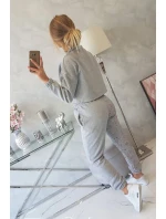 Izolovaná sada s barevným potiskem šedá