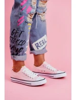 Damskie Klasyczne Trampki Różowe Omerta