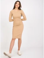 Šaty EM SK model 17195150 velbloud - FPrice Šaty EM SK model 17195150 velbloud - FPrice