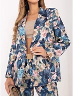 Marynarka IT MA model 22074573 ciemny niebieski - FPrice Marynarka IT MA model 22074573 ciemny niebieski - FPrice