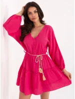 Sukienka MI SK model 21190942 fuksjowy - FPrice