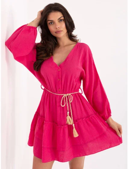 Sukienka MI SK model 21190942 fuksjowy - FPrice