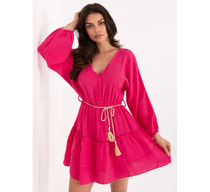Sukienka MI SK model 21190942 fuksjowy - FPrice