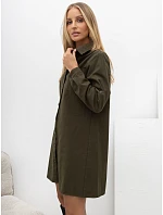 Šaty PM SK W2028 26,46 khaki Šaty PM SK W2028 26,46 khaki