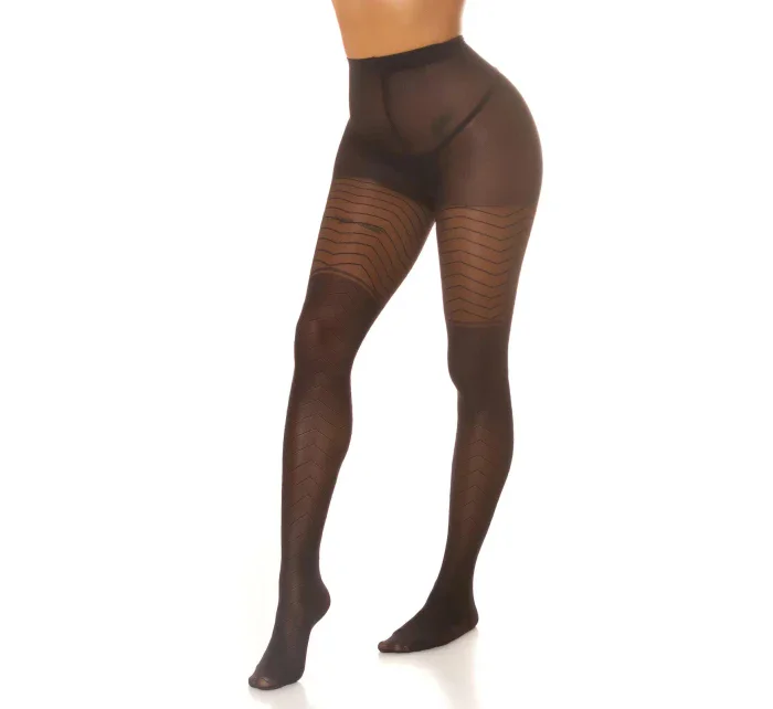 Dámske sexy pančuchy SH7713 čierne - Koucla