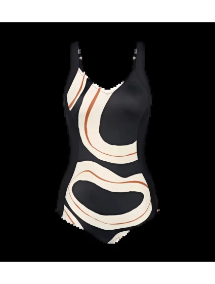 Dámske jednodielne plavky Summer Allure OW 01 black - Triumph