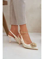 Lodičky na podpätku model 208478 Step in style Lodičky na podpätku model 208478 Step in style