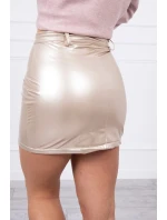 Sukňa s ozdobnými jazdcami béžová Sukňa s ozdobnými jazdcami béžová