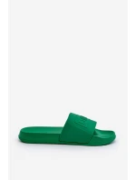 Klapki Męskie Big Star NN174650 Zielone
