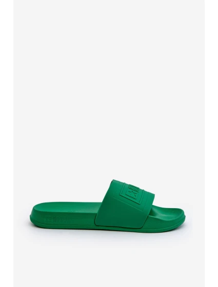 Klapki Męskie Big Star NN174650 Zielone