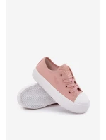 Trampki Dziecięce Sznurowane Big Star RR374011 Różowe