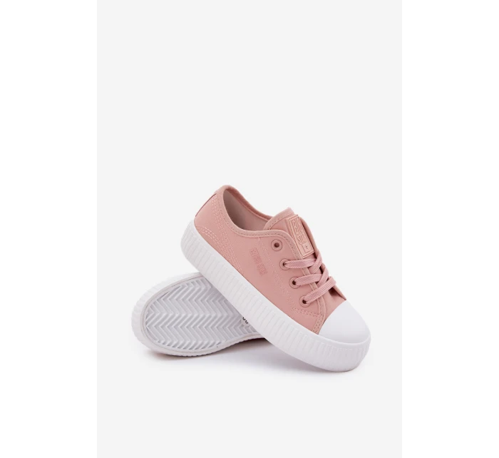 Trampki Dziecięce Sznurowane Big Star RR374011 Różowe
