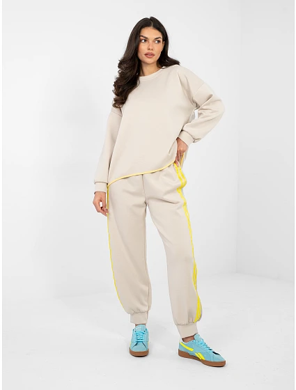 IT DR tepláky 22216.95 svetlo béžová IT DR tepláky 22216.95 svetlo béžová