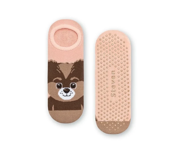 Dámske vzorované ponožky Steven art.132 Frotte ABS 35-40 Dámske vzorované ponožky Steven art.132 Frotte ABS 35-40