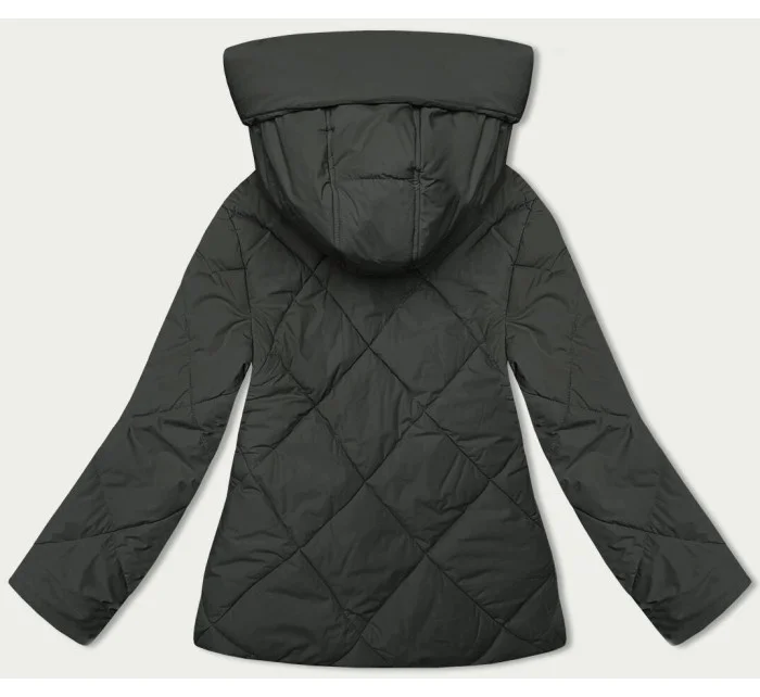 Dámská bunda v army barvě pro přechodné období model 21246655 - J.STYLE