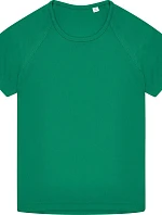 B&C Active T /kids Detské športové tričko „Active“ 01.ATK4 kelly green
