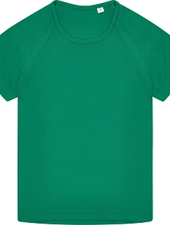 B&C Active T /kids Detské športové tričko „Active“ 01.ATK4 kelly green