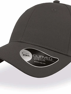 Atlantis Headwear Hit 6-panelová čiapka „Hit“ 33.7060 tmavošedá
