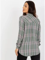 Halenka model 17790419 khaki barva - FPrice Halenka model 17790419 khaki barva - FPrice