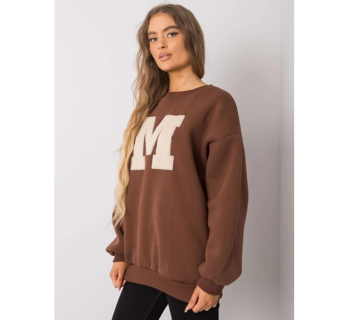 Mikina EM BL 617 1.34X hnedá