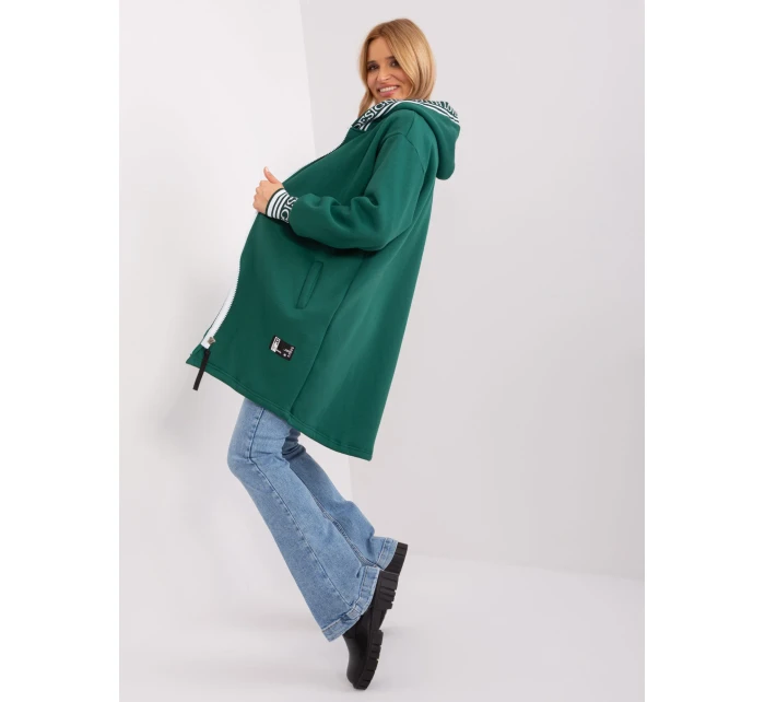 Bluza RV BL model 19069169 ciemny zielony - FPrice Bluza RV BL model 19069169 ciemny zielony - FPrice