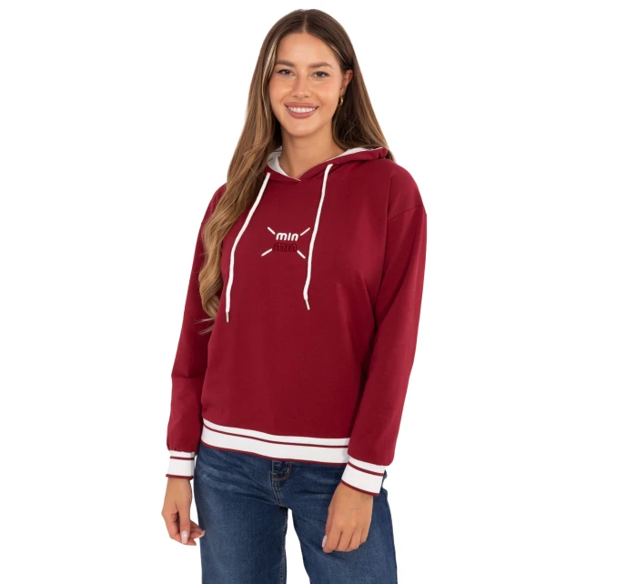 Mikina RV BL A857.47 burgundy Mikina RV BL A857.47 burgundy