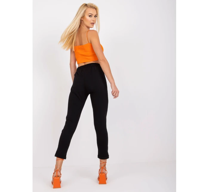 Tepláky RV DR 7516.40 čierne Tepláky RV DR 7516.40 čierne