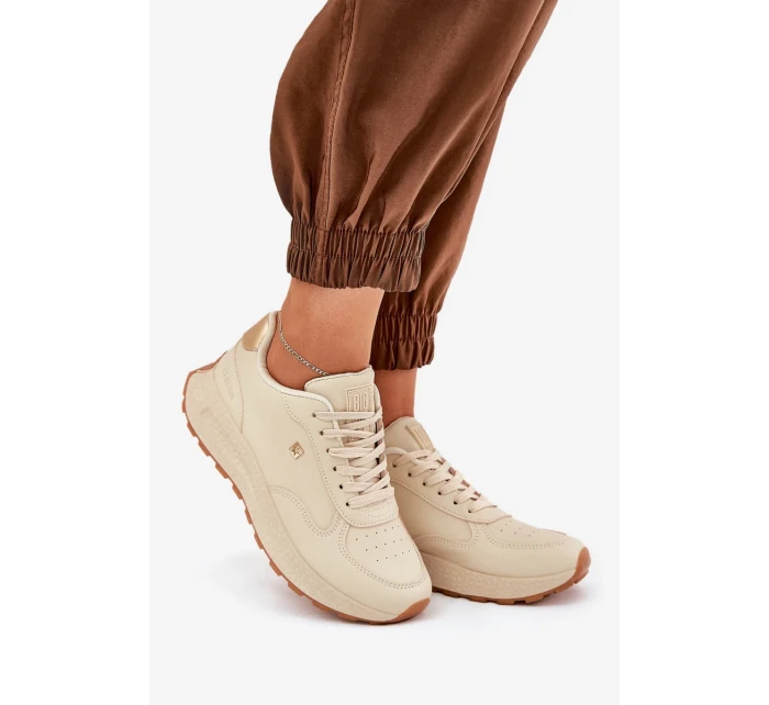 Dámska športová obuv Big Star HI-POLY SYSTEM - beige Dámska športová obuv Big Star HI-POLY SYSTEM - beige