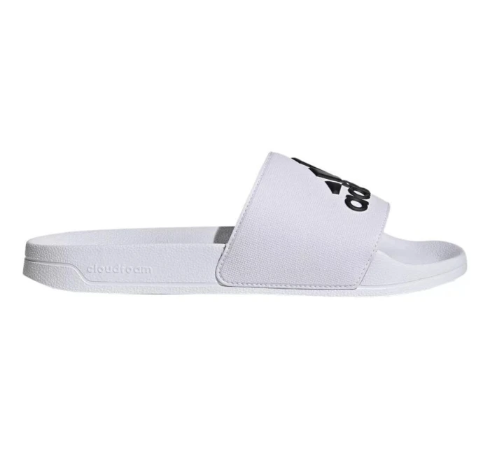 Adilette U GZ3775 bielo-čierne tenisky - Adidas
