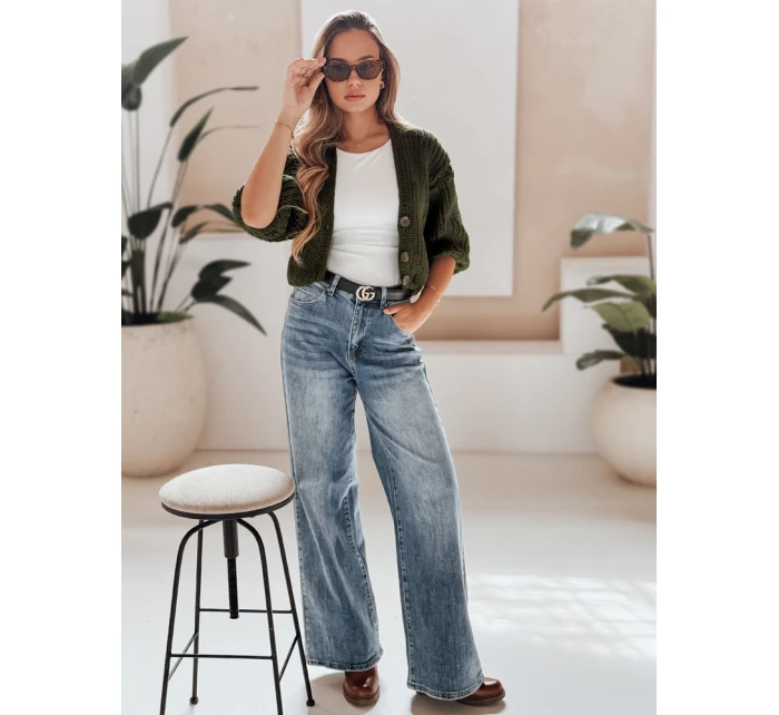 Dámsky sveter NUTI green FashionStreet MY1672