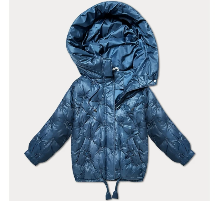 kurtka z kapturem niebieska model 21304791 - MINORITY