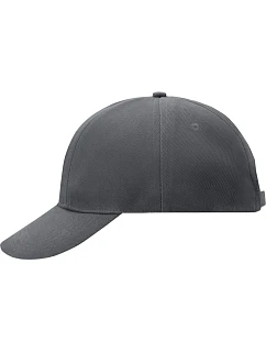 MB 609 6 panelová vyztužená kšiltovka model 22540619 dark grey - Daiber