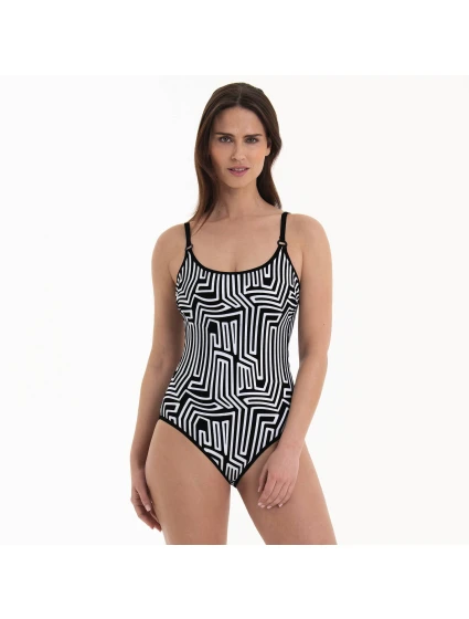 Jednodielne plavky Style Marinet 7814 black - RosaFaia