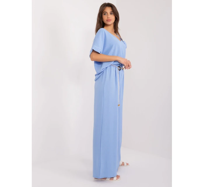 Spodnie DHJ SP model 19760094 jasny niebieski - FPrice Spodnie DHJ SP model 19760094 jasny niebieski - FPrice