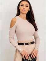 Bluzka RV BZ beżowy model 18783105 - FPrice Bluzka RV BZ beżowy model 18783105 - FPrice