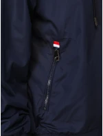 FashionStreet tmavomodrá pánska obojstranná prechodná bunda TX4985