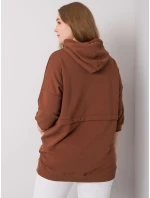 Bluza RV BL model 21798030 ciemny brązowy - FPrice Bluza RV BL model 21798030 ciemny brązowy - FPrice