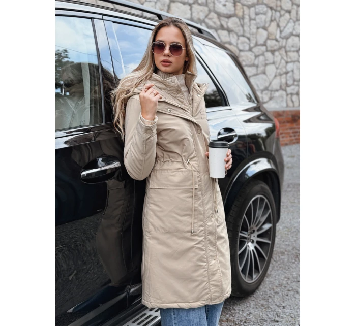 Dámska zimná bunda ISLA béžová FashionStreet TY3211