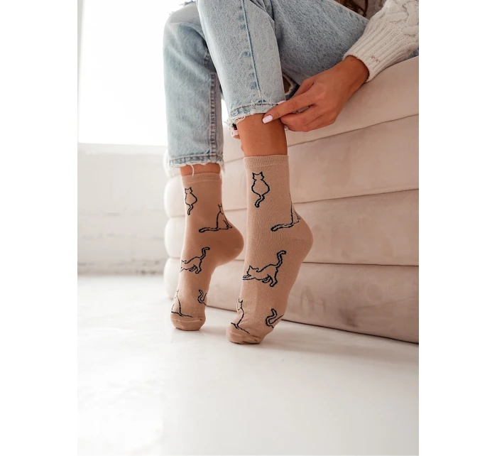 Milena ponožky 0200-093 Kat. obrysy 37-41