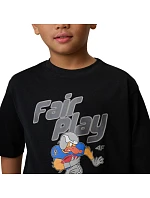 Chlapčenské tričko 4F M3012 tmavočierne 4FJWSS26TTSHM3012 20S