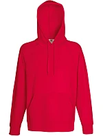 Fruit of the Loom Lightweight Hooded Sweat – Pánska raglánová mikina s kapucňou 16.2140 červená Fruit of the Loom Lightweight Hooded Sweat – Pánska raglánová mikina s kapucňou 16.2140 červená