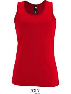 SOL'S Sporty TT Women Dámske športové tielko 25.2117 červené