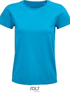 SOL'S Pioneer Women Dámské tričko z bio bavlny model 22522935 aqua
